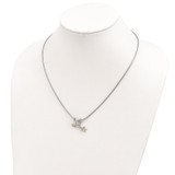 Landstrom's Mt. Rushmore Black Hills Sterling Silver 12K Gold Accents Frog Slide 20 inch Lobster Clasp Necklace