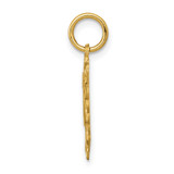 14k 25 in a Heart Charm