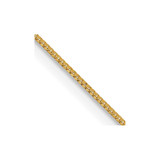 14K 26 inch .5mm Box with Lobster Clasp Chain