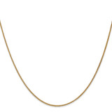 14K 26 inch 1.25mm Spiga with Lobster Clasp Chain
