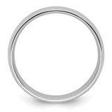 Platinum 6mm Lightweight Comfort-Fit Wedding Band Size 4.5