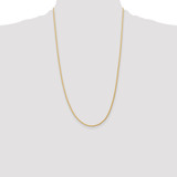 14k 26 inch 1.75mm Parisian Wheat with Lobster Clasp Chain