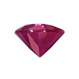 Ruby A Quality 2.75mm Round Diamond-Cut
