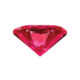 Ruby AA Quality 2.25mm Round Diamond-Cut
