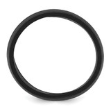 Silicone Black 8.50mm Grooved Band - SL-9AD3205E-2829