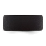 Silicone Black 8.70mm Flat Edge Band - SL-042928BF-9075