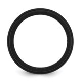 Silicone Black 9mm Ridged Edge Band - SL-D6175B97-8701