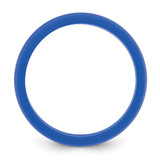 Silicone Blue 8.70mm Flat Edge Band - SL-DCF28A3A-9740