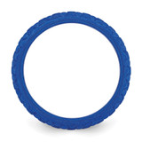 Silicone Blue Mermaid Pattern 5.7mm Domed Band Size 6