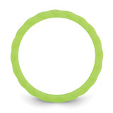 Silicone Bright Green 3mm Braided Band - SL-14BE8457-7958