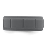 Silicone Dark Gray 8mm Grid Pattern Band - SL-22CC6C6E-3661