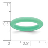 Silicone Green 3mm Round Band - SL-088E2CB1-2543