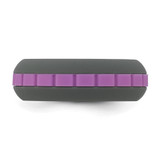 Silicone Grey with Purple Grooved Center 7.50mm Band - SL-F2B76017-8085