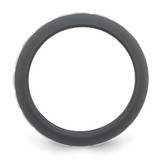 Silicone Grey with White Grooved Center 7.50mm Band - SL-1B5226BF-1998