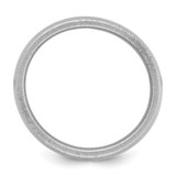 Silicone Metallic Silver 8.70mm Flat Edge Band - SL-C24B4FCC-1281