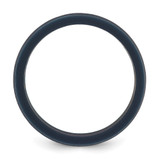 Silicone Navy Blue 8.70mm Flat Edge Band - SL-59987651-4055