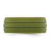 Silicone Olive Green 8.50mm Grooved Band - SL-214F980D-8408