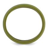 Silicone Olive Green 8.50mm Grooved Band - SL-68E76547-4373