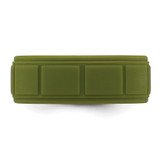 Silicone Olive Green 8mm Grid Pattern Band - SL-BDE9BD1D-3839