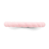 Silicone Pink 3mm Braided Band - SL-1460A589-9617