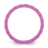 Silicone Purple 3mm Braided Band - SL-69E31DE9-2147