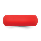 Silicone Red 8mm Domed Band Size 10