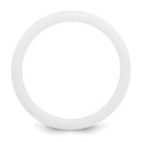 Silicone White 4mm Ridged Edge Band - SL-2D910C85-2716