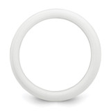 Silicone White 9mm Ridged Edge Band - SL-93BAB169-6490
