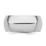 SS Rhodium-plated 9mm Comfort Fit Size 9 Band