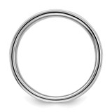 SS Rhodium-plated 9mm Flat Size 12 Band