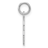 Sterl Silver Rh-plt Engraveable Boy Polished Front/Satin Back Disc Charm - QM-6DCC8F0C-9034