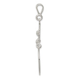Sterling Silver #1 Mom Charm Holder