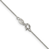 Sterling Silver .6mm Box Chain - QB-D93EA89B-7415