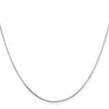 Sterling Silver .7mm Mirror Box Chain - QP-9A0076DF-2071