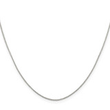 Sterling Silver .8mm 8 Sided Diamond-cut Box Chain - QB-D0165D54-2782