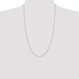 Sterling Silver .8mm 8 Sided Diamond-cut Box Chain - QB-F1325F30-2475