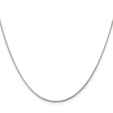 Sterling Silver .8mm Curb Chain - QP-A22655B0-4361
