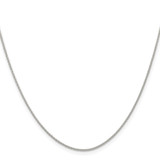 Sterling Silver .95mm Diamond-cut Round Spiga Chain - QS-80AE94F0-7477