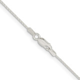 Sterling Silver .95mm Diamond-cut Round Spiga Chain - QS-CAB045EE-5794