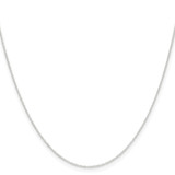 Sterling Silver .95mm Forzantine Cable Chain - QP-CC2258E9-8117
