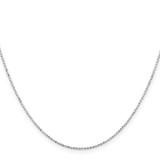 Sterling Silver 1.05mm Square Fancy Beaded Chain - QP-604330EF-8302