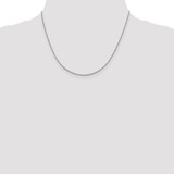Sterling Silver 1.15mm Curb Chain - QP-BFB17D00-8235