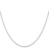 Sterling Silver 1.1mm Rolo Chain - QF-959F633B-8012