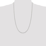 Sterling Silver 1.25mm 8 Sided Diamond-cut Box Chain - QB-9E7332B3-1779