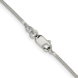 Sterling Silver 1.25mm Diamond-cut Round Franco Chain - QF-87C9E09D-7048