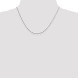 Sterling Silver 1.25mm Diamond-cut Round Spiga Chain - QS-22BA95E2-2489