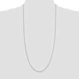 Sterling Silver 1.25mm Diamond-cut Round Spiga Chain - QS-486DBD0A-5696