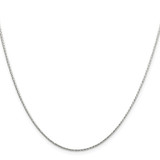 Sterling Silver 1.25mm Diamond-cut Round Spiga Chain - QS-79FC45A7-8248