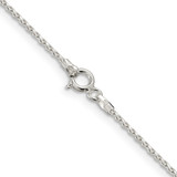 Sterling Silver 1.25mm Diamond-cut Round Spiga Chain - QS-C9A13BEB-3693