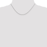 Sterling Silver 1.25mm Diamond-cut Round Spiga Chain - QS-C9A13BEB-3693